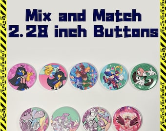 Mix and Match Button Pack