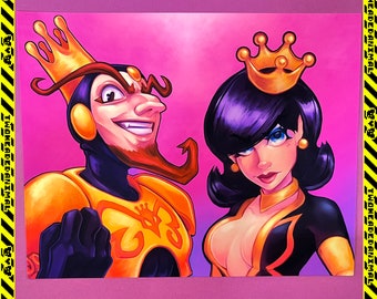 The Monarch and Dr. Mrs. The Monarch Poster Print