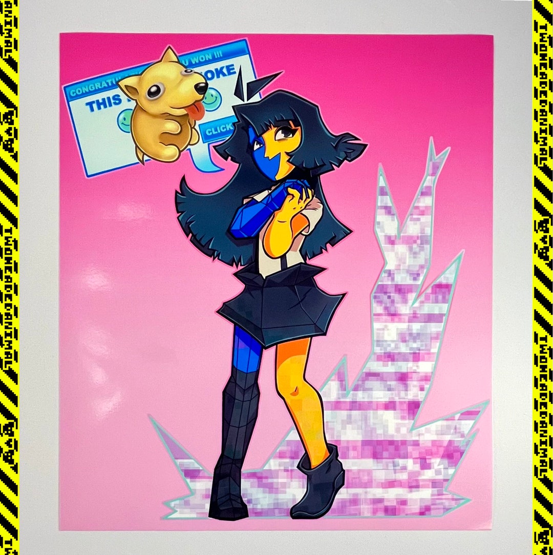Ena Joel G and Hourglass Dog Print - Etsy