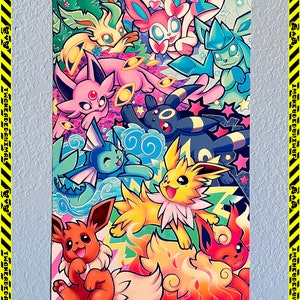 Eeveelutions Poster Print