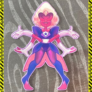Adesivo in vinile dell'universo di Sardonice Steven