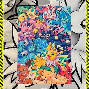 Eeveelutions Magnet Holographic
