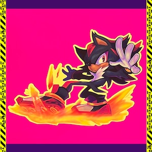 Shadow the Hedgehog Sonic Adventure Sticker