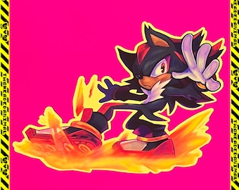 Shadow the Hedgehog Sonic Adventure Sticker