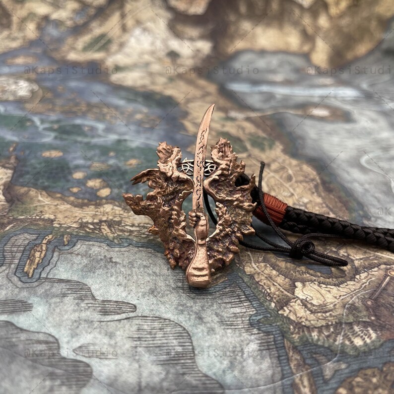 Elden Ring Necklace Rotten Winged Sword Insignia Elden Ring Etsy