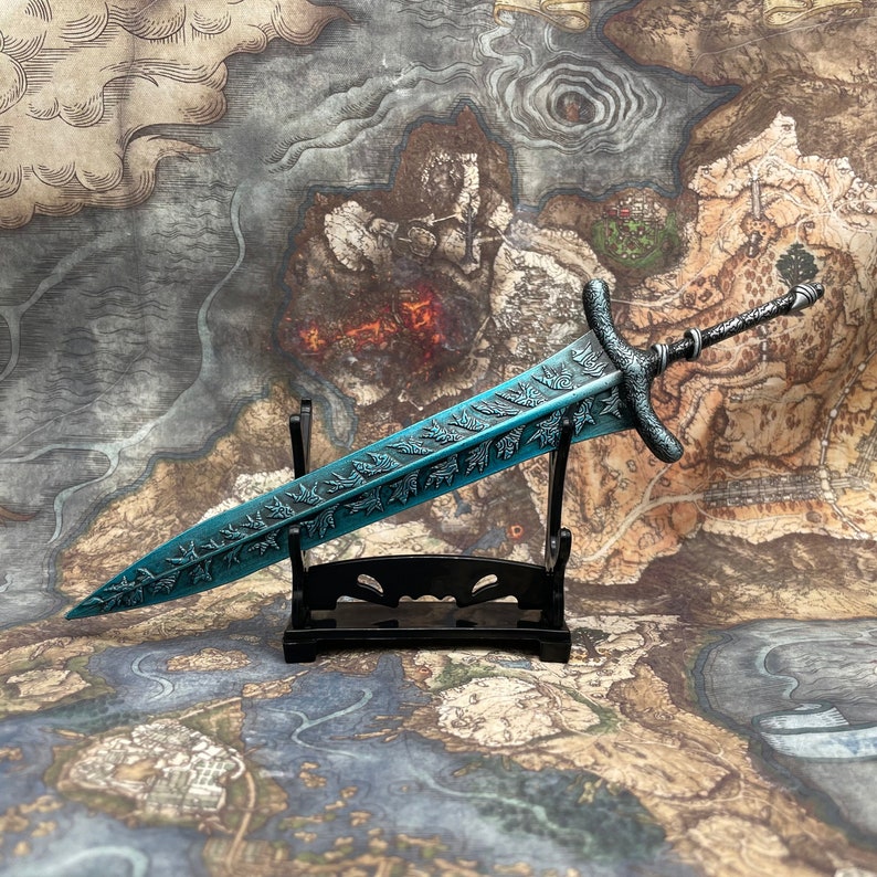 Elden Ring Dark Moon Greatsword Weapons Swords Replica Etsy