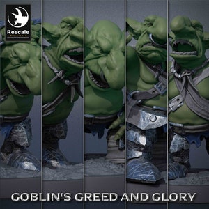Goblins | RPG Miniature for Dungeons and Dragons|Pathfinder|Tabletop Wargaming | Goblin Miniature | Rescale Miniatures