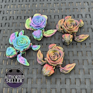 Tortue rose | Jouet articulé articulé | Cinderwing3D | Impression 3D