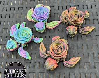 Tortuga Rosa / Juguete articulado antiestrés / Cinderwing3D / Impresión 3D