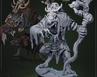 Gnoll Ruin-Caller | D&D Miniature