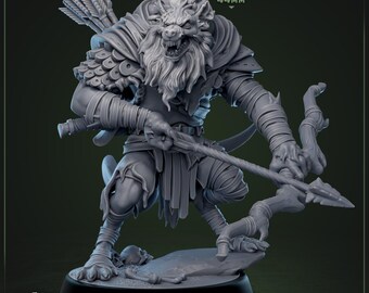 Gnoll Packmaster | D&D Miniature