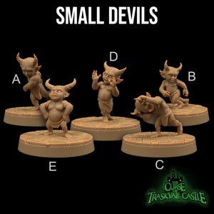 Little Devils | Miniatura RPG dla Dungeons and Dragons | Pathfinder | Gry bitewne | Miniatura Devil | Dragon Trappers Lodge