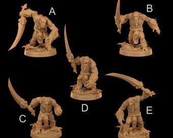 Bobokai Screamers | RPG Miniature for Dungeons and Dragons|Pathfinder|Tabletop Wargaming | Humanoid Miniature | Dragon Trappers Lodge
