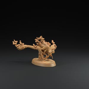 Shadowopteryx | RPG Miniature for Dungeons and Dragons|Pathfinder|Tabletop Wargaming | Dinosaur Miniature | Dragon Trappers Lodge