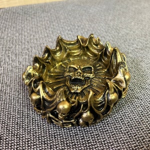 Skull Ashtray - cool cigarette Holder, a handmade article that can be used as decoration item too
