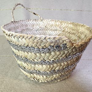 wicker basket, jane birkin basket, strawbag, handbag, birkin basket, round basket, runder korb, ronde mand, panier rond, panier jane birkin, cesta redonda, sac rond, panier en osier
