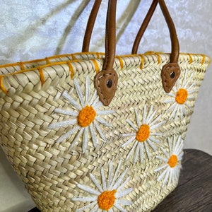 Woven Basket, Shopping Basket, French Baskets, Moroccan Basket, Straw Basket, Beach Bag