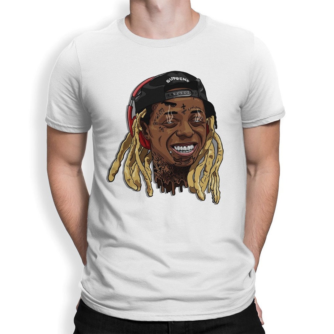 Lil Wayne Art T-shirt, Men's and Women's Sizes (bma-234) - Etsy