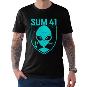 Sum 41 Alien T-Shirt, Men&#39;s and Women&#39;s Sizes (bma-145)
