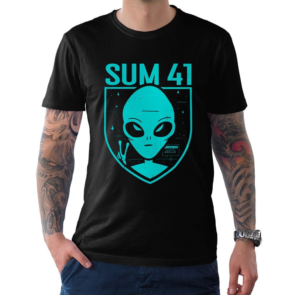 Sum 41 Alien T-shirt, Men's and Women's Sizes (bma-145) - Etsy