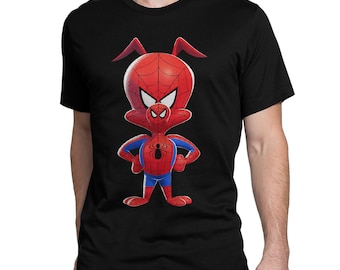 スパイダーハム グラフィック Tシャツ、スパイダーマン シャツ、メンズ・レディースサイズ (bma-227)