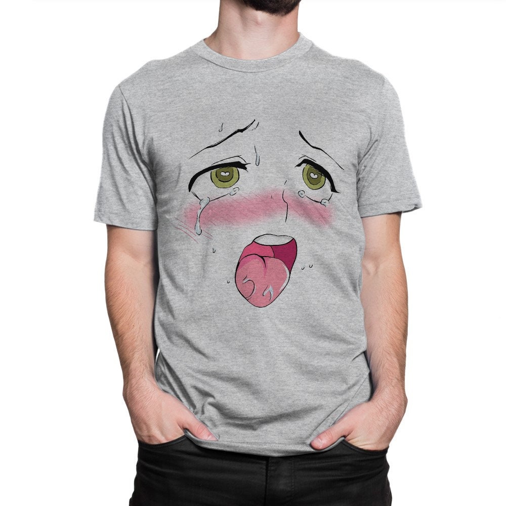 Anime Ahegao Face T-shirt Men's and Women's Sizes - Etsy