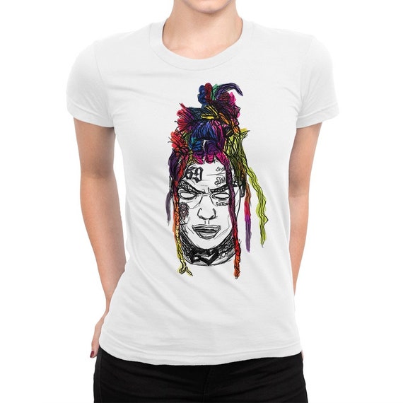 Tシャツ　6×6 6ix9ine Graphic T-shirt, Tekashi69 Shirt, Men's and Women's Sizes