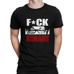 Hideo Kojima Funny T-Shirt, Men&#39;s and Women&#39;s Sizes (bma-172)