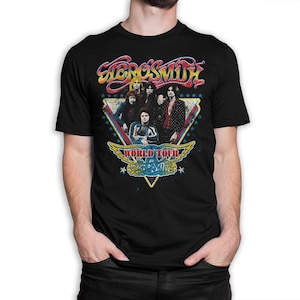 AeroSmith World Tour T-Shirt, Herren- und Damengrößen (BMA-129)