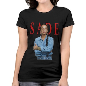 T-shirt Sade, tailles homme et femme (bma-042)