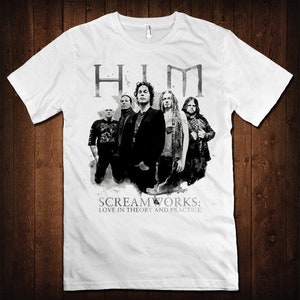 HIM Screamworks Love in Theory and Practice T-Shirt, Men's and Women's Sizes (bma-236)