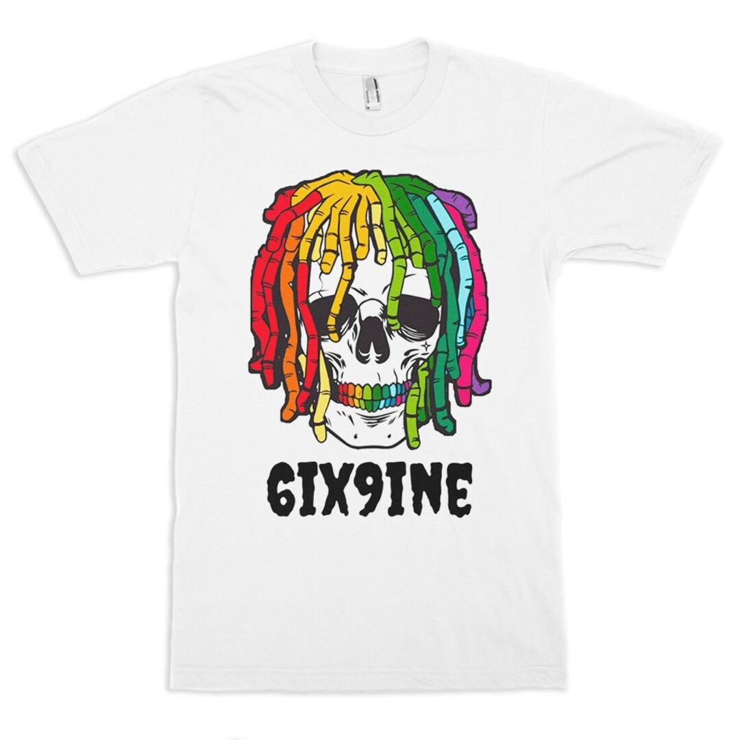Buy 6ix9ine Skull T-shirt, Tekashi69 Shirt, Men's and Women's Sizes  (bma-247) Online in India
