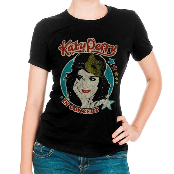 T-shirt Graphique Katy Perry Collection - Taille S Femme - Blanc - Coton - Occasion Très Bon état