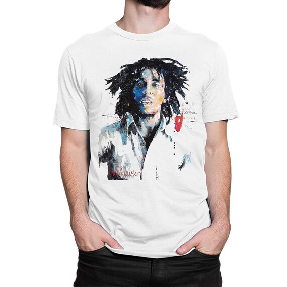 Bob Marley Legend T-shirt, 100% Cotton Tee, Men's and