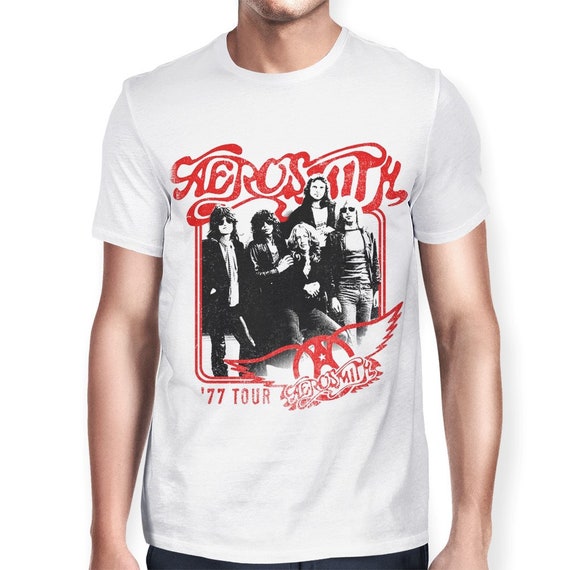 T shirt Aerosmith 77 Tour tailles homme et femme bma 138 Etsy