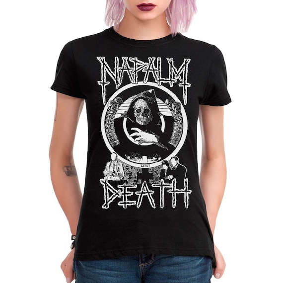 ナパーム・デス Tシャツ（メンズ・レディースサイズ）（bma-259