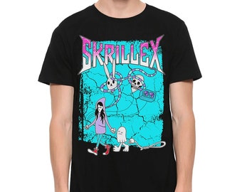 Skrillex Gost Tシャツ、メンズとレディースサイズ（bma-117