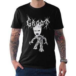 Death Metal Groot-T-shirt, heren- en damesmaten, alle maten (wr-135)