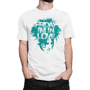 The Cure Friday I&#39;m In Love T-Shirt, Men&#39;s and Women&#39;s Sizes (bma-033)