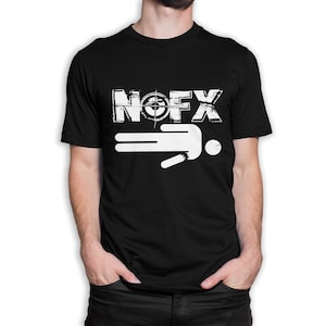 NOFX Logo T-Shirt, Men&#39;s and Women&#39;s Sizes (bma-125)