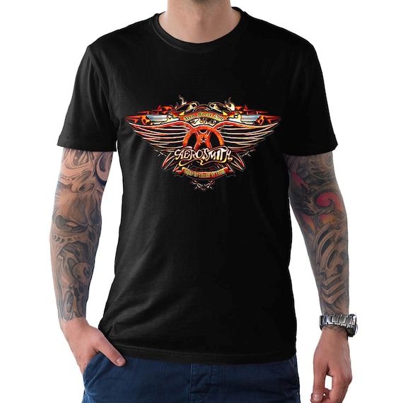 Aerosmith Aero Force One T-shirt, Men's and Women's Sizes (bma-130