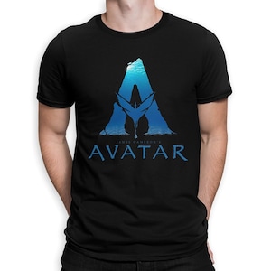 James Cameron&#39;s Avatar Logo T-Shirt, Men&#39;s and Women&#39;s Sizes (AVA-98921)