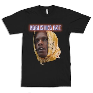 ASAP Rocky Babushka Boi T-Shirt, Men&#39;s and Women&#39;s Sizes (bma-075)