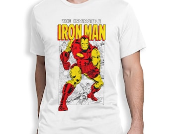 The Invincible Iron Man T-Shirt, Men's and Women's Sizes (bma-214)
