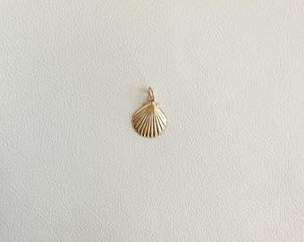 Seashell Pendants / Necklace Pendants /Mix and Match Necklaces / Gold Filled Seashell Pendants ONE-SIDE