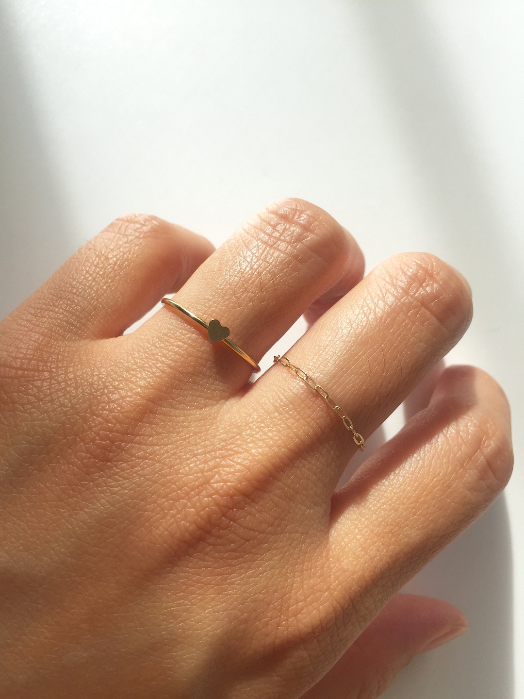 アクセサリー aucentic 18K SOLID GOLD SKINNY RING 18Kスキニーリング | aucentic(オーセンティック)