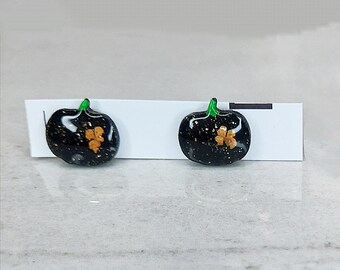 Orecchini Pendenti A Forma Di Zucca Di Halloween Che Si Illuminano Con Interruttore On/Off - 1 Paio - Foto 2