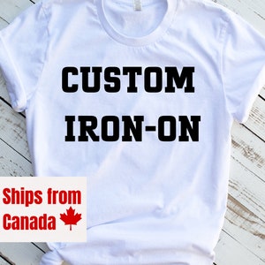 Iron on Stickers -  Canada