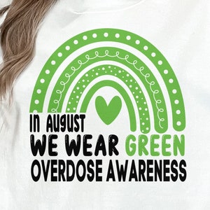 Gastroparesis Awareness Svg, Png, In August We Wear Green Png, Svg, Green Ribbon Svg, Gastroparesis Support Cricut Sublimation Design