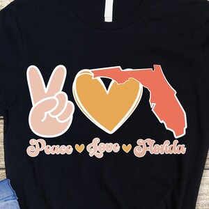 Frieden Liebe Florida State SVG, USA, USA, USA, USA, USA, Bundesstaat Florida, USA, USA, USA, USA, USA